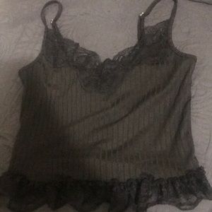 Black Lacey top